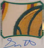 Panini 2015-2016 National Treasures Colossal Jumbo Patch Auto #CJ-GPT Gary Payton 24/25 / BGS Grade 9 / Auto Grade 10