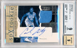 Upper Deck 2003-2004 SPX Spectrum #153 Carmelo Anthony 8/25 / BGS Grade 9 / Auto Grade 9