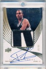 Upper Deck 2007-2008 Exquisite Collection Limited Logos #LLPA Tony Parker 35/50