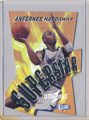 Fleer 1997-1998 Ultrabilities Superstar #7/20SS Anfrernee Hardaway