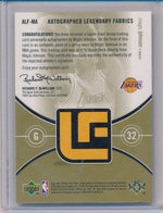 Upper Deck 2004-2005 SP Game Used Legendary Fabrics #ALF-MA Magic Johnson 64/100