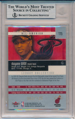 Fleer 2003-2004 Showcase Legacy Collection #115 Dwyane Wade 3/125 / BGS Grade 9