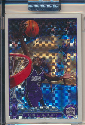 Topps  2003-2004 Chrome  X-Fractor #4 Chris Webber 7/220