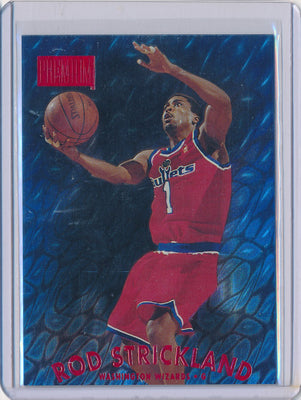 SkyBox 1997-1998 Premium Star Rubies #9SR Rod Strickland 3/50