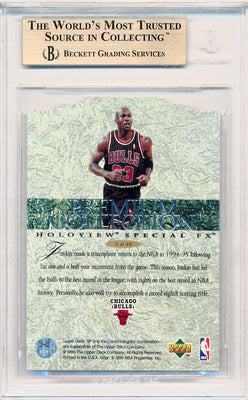 Upper Deck 1996-1997 SP Holoviews #PC5 Michael Jordan  / BGS Grade 9.5