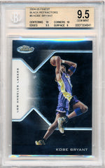 Topps 2004-2005 Finest Black Refractors #8 Kobe Bryant 10/29 / BGS Grade 9.5