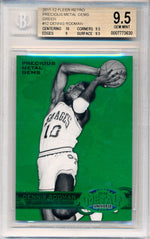 Upper Deck 2011-12 Fleer Retro Precious Metal Gems GREEN #PM-12 Dennis Rodman 10/10 / BGS Grade 9.5