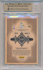 Panini 2010-2011 Gold Standard Gold Mining #18 Wilt Chamberlain 2/8 / BGS Grade 9.5