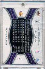 Upper Deck 2008-2009 Exquisite Collection  #4 Kobe Bryant 104/125