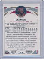 Topps 2005 Chrome Black Refractor #23 Lebron James 494/500