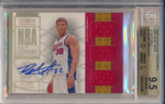 Panini  2009-2010 National Treasures NBA Gear Trios Signatures #3 Blake Griffin 8/10 / BGS Grade 9.5 / Auto Grade 10