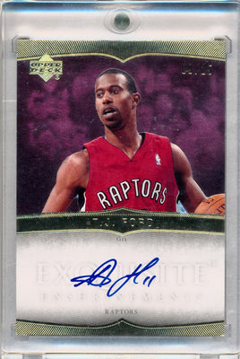 Upper Deck 2006-2007 Exquisite Collection Exquisite Enshrinements #EXTF T.J. Ford 9/25