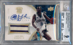 Upper Deck 2007-2008 Exquisite Collection Autographed Patches #EACP Chris Paul 12/35 / BGS Grade 9 / Auto Grade 10