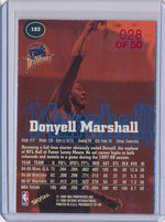 SkyBox 1997-1998 Premium Star Rubies #183 Donyell Marshall 28/50