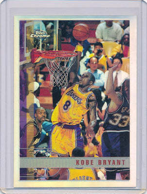 Topps 1998 Chrome Refractor #171 Kobe Bryant