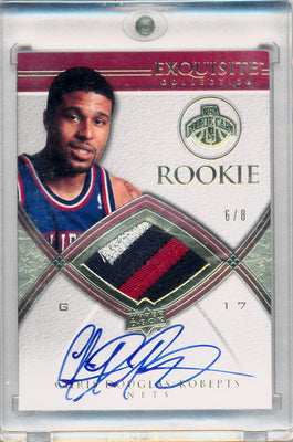 Upper Deck 2008-2009 Exquisite Collection Rookie Parallel #87 Chris Douglas Roberts 6/8