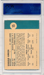 Fleer 1961 St. Louis Hawks  #15 Sihugo Green  / PSA Grade 7