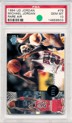 Upper Deck 1994 UD Jordan Rare Air #79 Michael Jordan  / PSA Grade 10