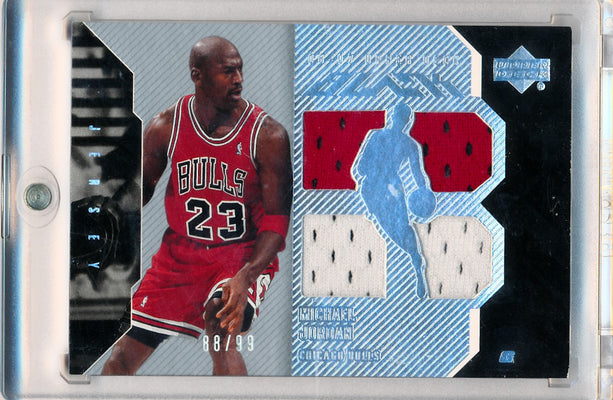 Upper Deck 2006-2007 UD Black Jersey #3 Michael Jordan 88/99