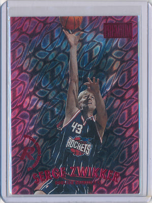 SkyBox 1997-1998 Premium Star Rubies #153 Serge Zwikker 39/50