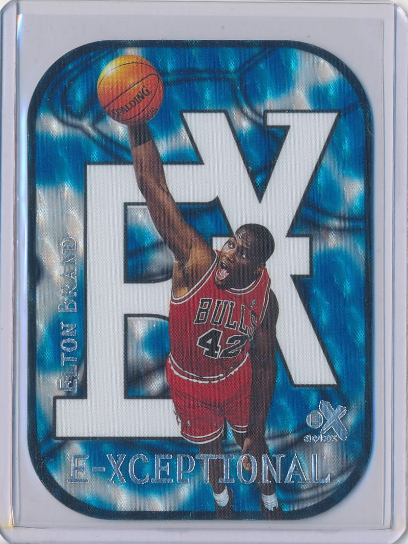 SkyBox 1999-2000 E-X E-Xceptional #14/15XC Elton Brand 142/250