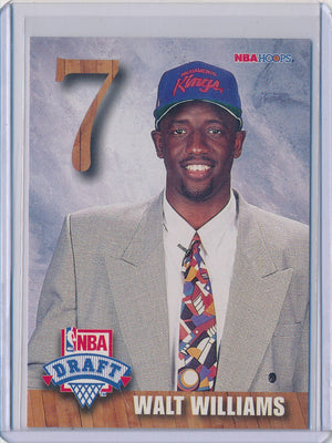 SkyBox 1992-1993 Hoops NBA Draft #F Walt Williams