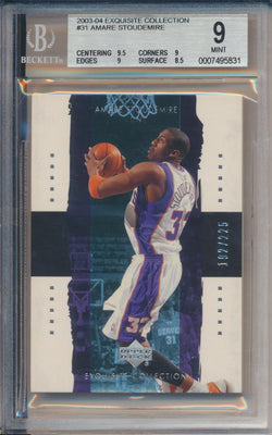 Upper Deck 2003-2004 Exquisite Collection Base #31 Amare Stoudemire 192/225 / BGS Grade 9