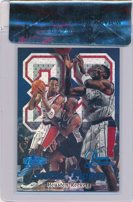Fleer 1998-1999 Flair Showcase Passion Legacy Collection #214L Scottie Pippen 78/99 / BGS Grade 9