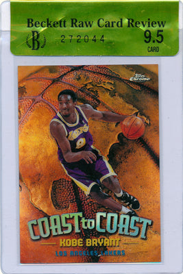 Topps 1999 Chrome Coast To Coast #CC1 Kobe Bryant