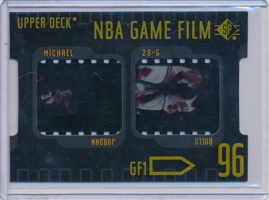 Upper Deck 1996-1997 SP  NBA Game Film #GF1 Michael Jordan