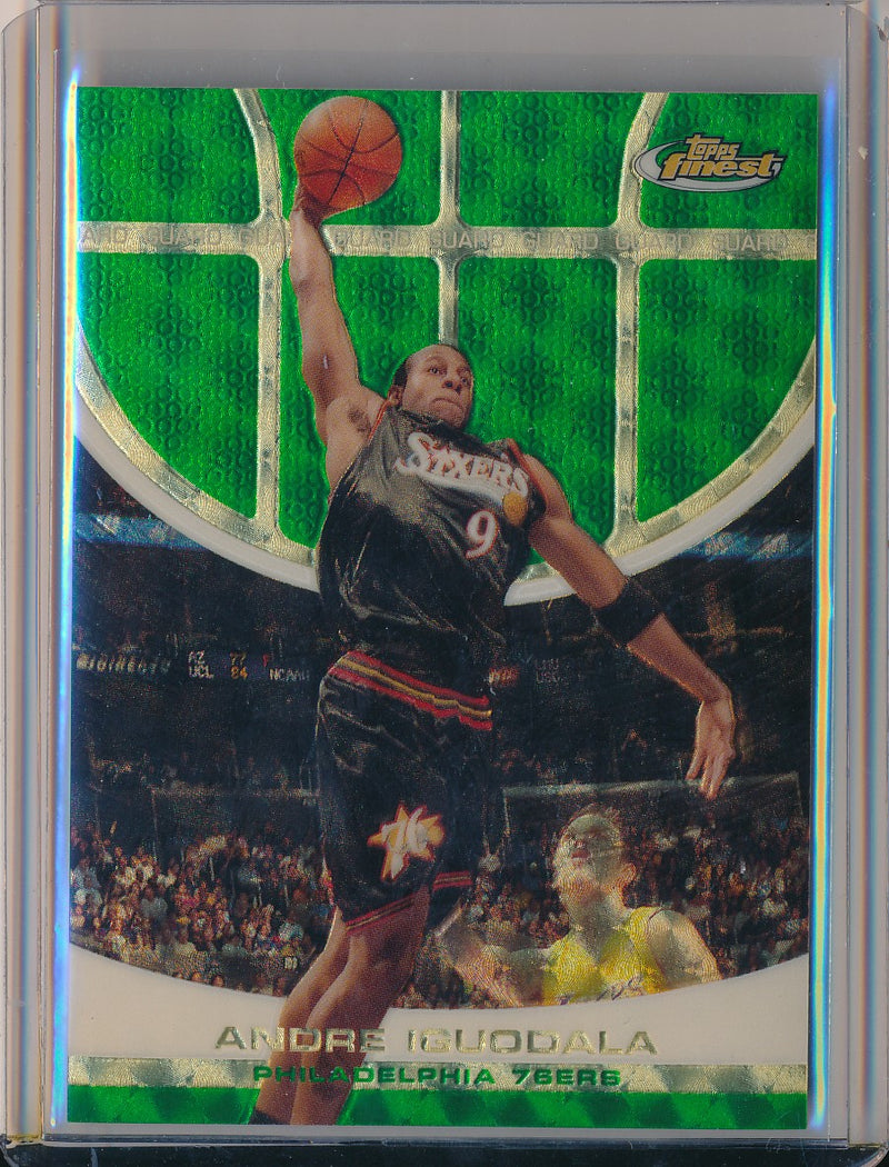 Topps 2005-2006 Finest Superfractor #79 Andre Iguodala 1/1