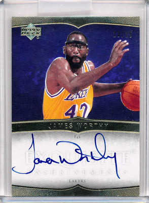 Upper Deck 2006-2007 Exquisite Collection Exquisite Enshrinements #EXJW James Worthy 23/25