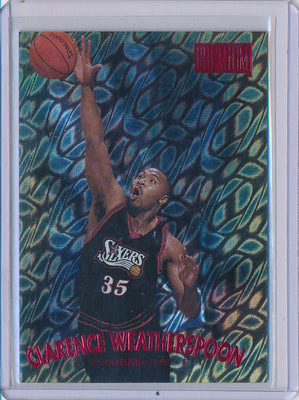 SkyBox 1997-1998 Premium Star Rubies #161 Clarence Weatherspoon 46/50