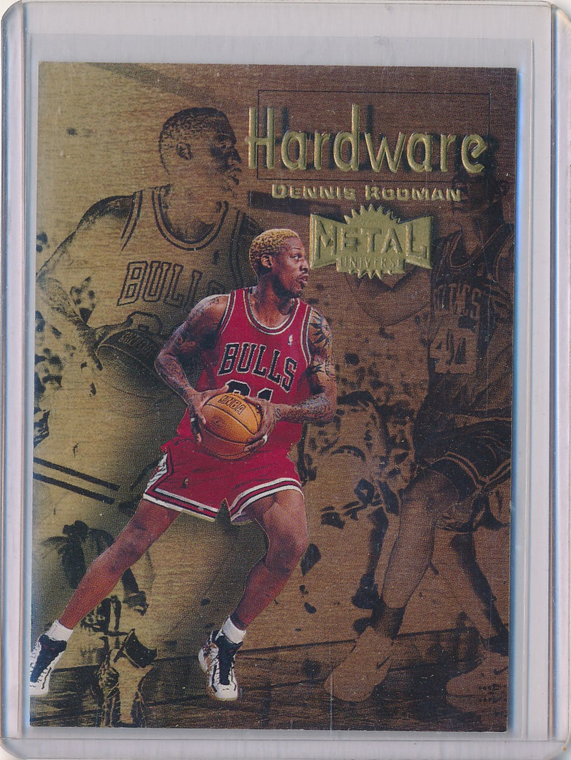 SkyBox 1997-1998 Metal Universe Hardware #11H Dennis Rodman