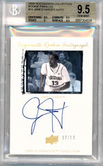 Upper Deck 2009-2010 Exquisite Collection Rookie Parallel #74 James Harden  12/13 / BGS Grade 9.5 / Auto Grade 10