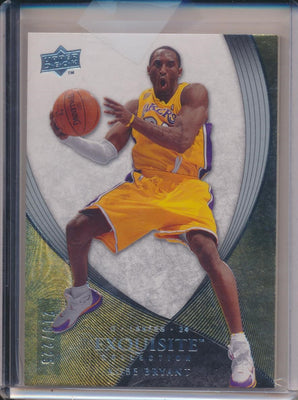 Upper Deck 2007-2008 Exquisite Collection Base #3 Kobe Bryant 219/225