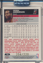 Topps  2003-2004 Chrome  X-Fractor #74 Derek Anderson 204/220