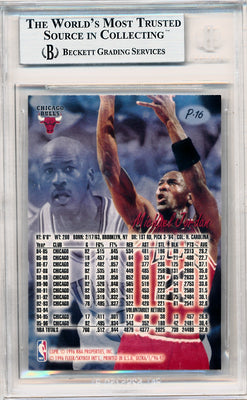 Fleer 1996-1997 Ultra Platinum Medallion #P16 Michael Jordan  / BGS Grade 8.5