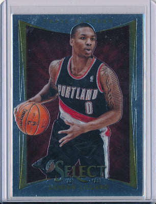 Panini 2012-2013 Select Basketball #150 Damian Lillard