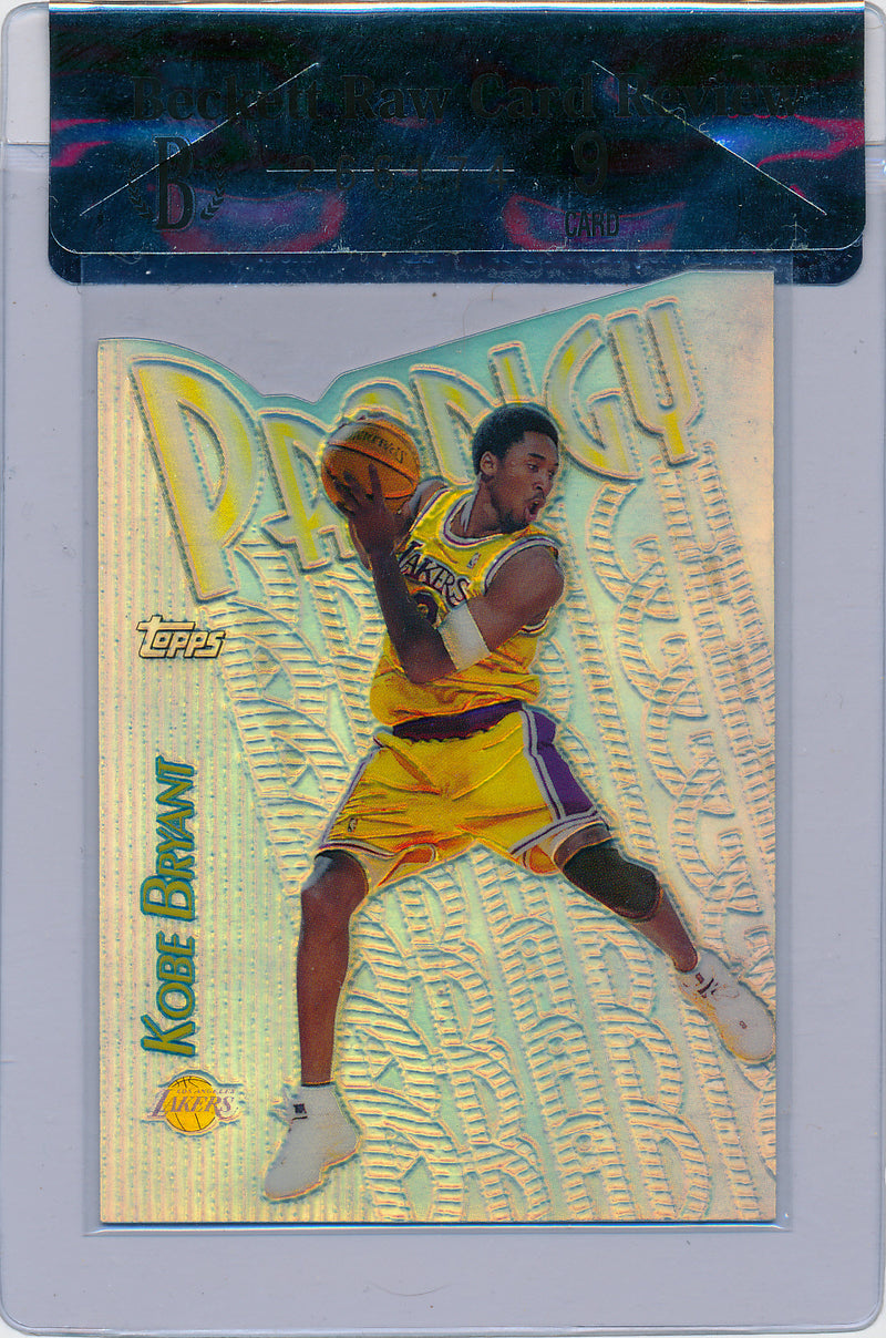 Topps 1999 Prodigy Refractor #PR4 Kobe Bryant