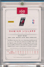 Panini 2012-2013 National Treasures Basketball #100 Damian Lillard 4/99