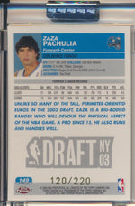 Topps  2003-2004 Chrome  X-Fractor #149 Zaza Pachulia 120/220