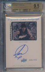 Upper Deck 2009-2010 Exquisite Collection RC Auto #73 Ricky Rubio 35/225 / BGS Grade 9.5 / Auto Grade 10