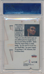 SkyBox 1998-1999 Thunder NOYZ BOYZ #4/15NB Tim Duncan  / PSA Grade 10