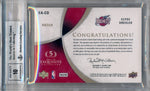 Upper Deck 2007-2008 Exquisite Collection Autographed Patches #EACD Clyde Drexler 27/35 / BGS Grade 9 / Auto Grade 10