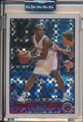 Topps  2003-2004 Chrome  X-Fractor #114 Chris Bosh 138/220