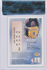 Topps 1996 Finest Apprentice #74 Kobe Bryant