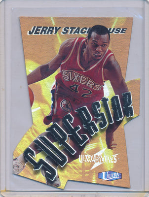 Fleer 1997-1998 Ultrabilities Superstar #19/20SS Jerry Stackhouse