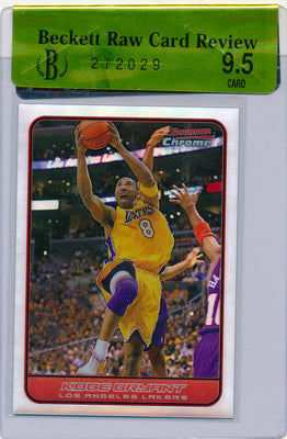 Topps 2006 Bowman Chrome Refractor #6 Kobe Bryant 16/249