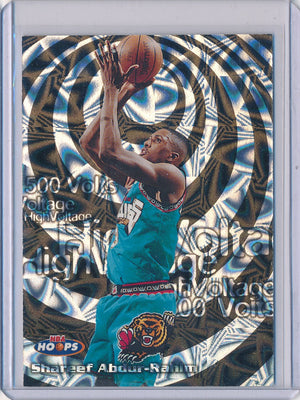 SkyBox 1997-1998 Hoops High Voltage #6/20HV Shareef Abdur-Rahim 338/500